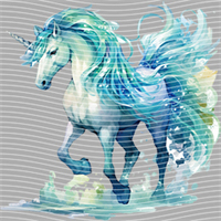 Rainbow Horse-RH 278